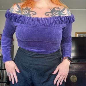 Vintage 80s betsey johnson punk large top